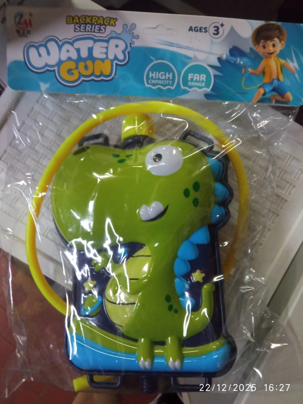 pistola de agua dino