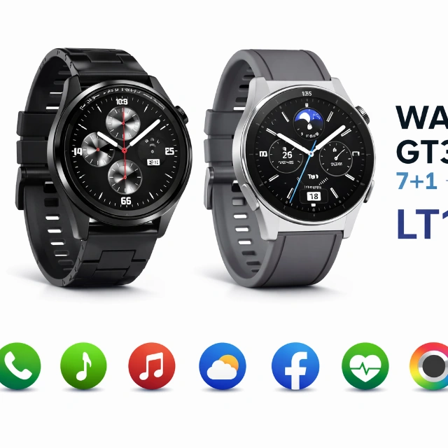 Smartwatch GT3 con 7 ,mayas