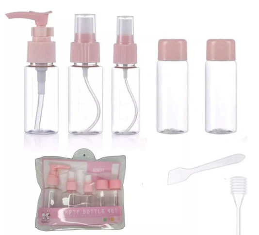 Set Botellas Maquillaje 7pcs
