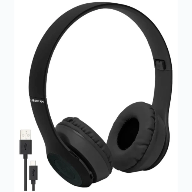 Auricular Bluetooth Vincha Sd Inalambrico LIBERCAM