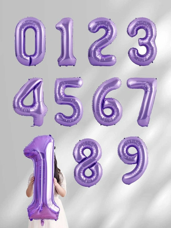Globos de número (16 pulg)