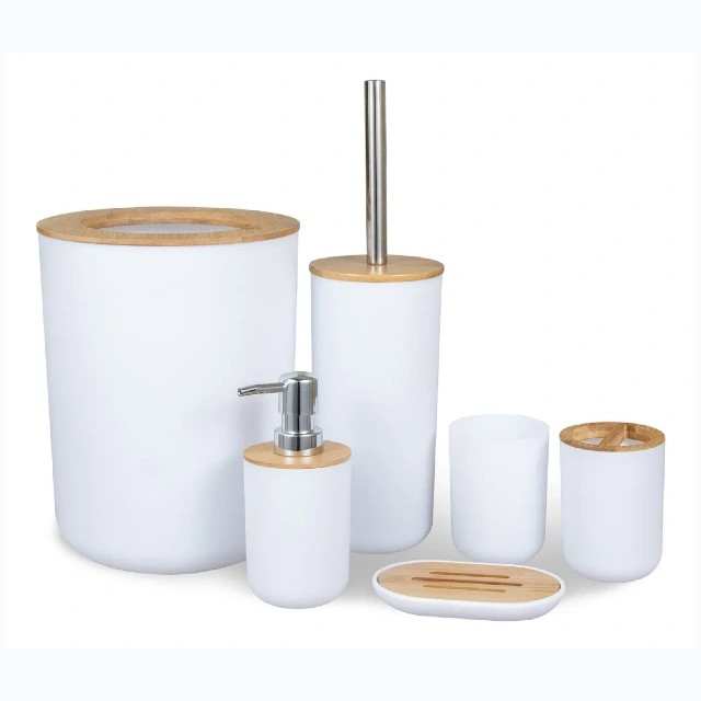 SET DE ACCESORIOS PARA BAÑO WAGGS SURTIDO X 6 PZS