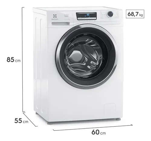 LAVARROPAS ELECTROLUX CARGA FRONTAL 7 KG INVERTER