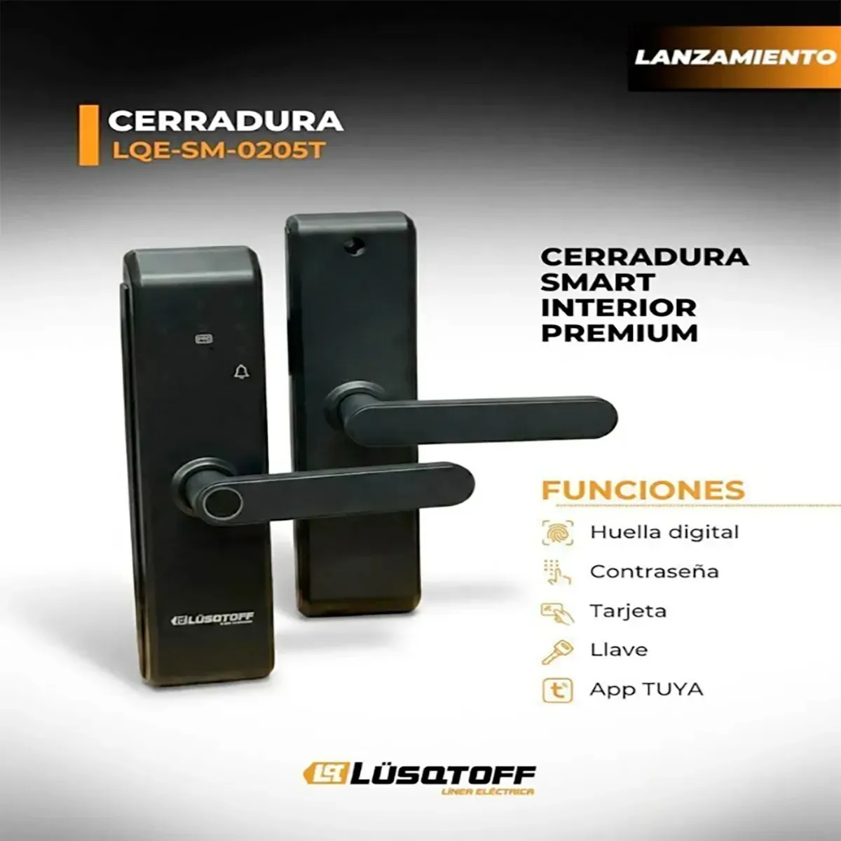 CERRADURA LUSQTOFF SMART INTERIOR PREMIUM
