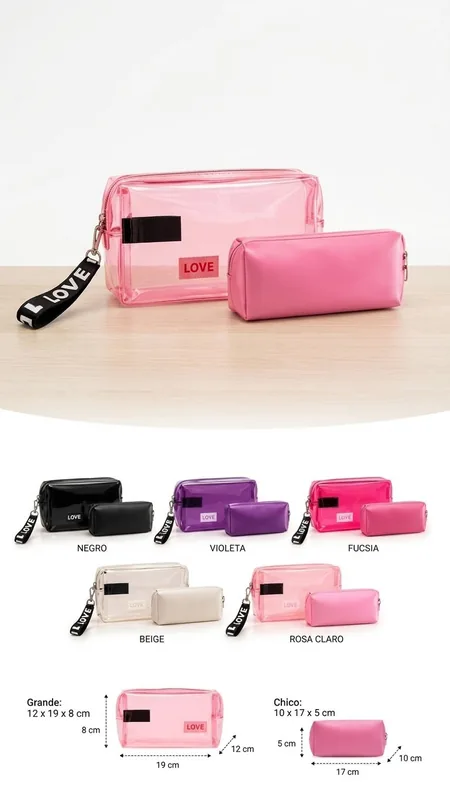 producto de PORTACOSMÉTICOS SET X2 TK123