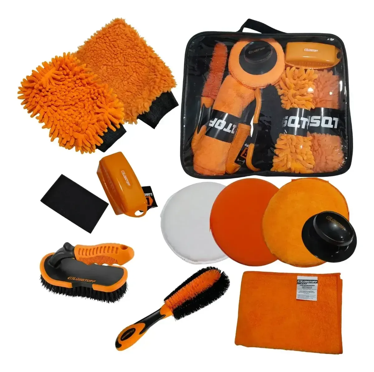 SET DE LIMPIEZA PARA AUTO LUSQTOFF SETLPA10-9