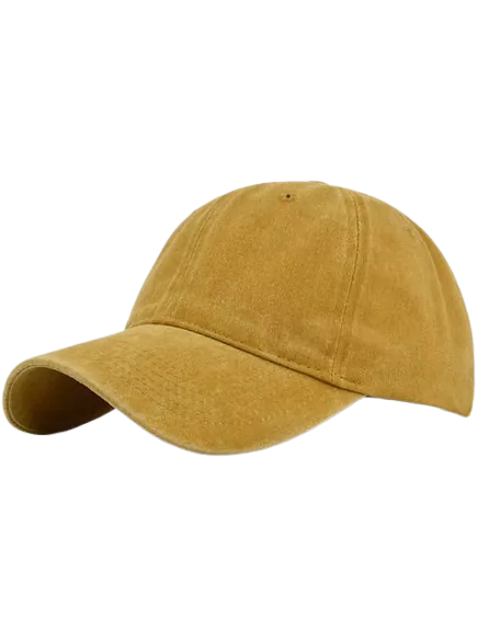 Gorra Vintage Mostaza