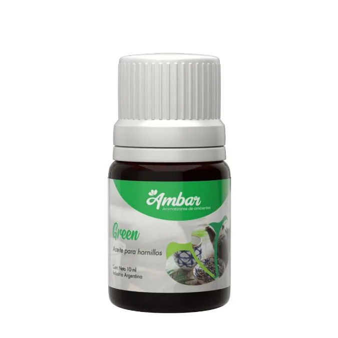 Aceite Ambar Green / Manzana verde y cedro