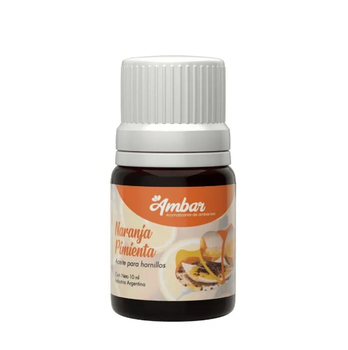Aceite Ambar Naranja Pimienta