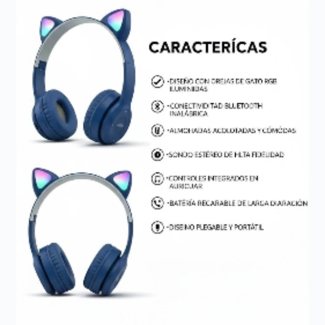 HEADPHONE P47- Orejas de Gato