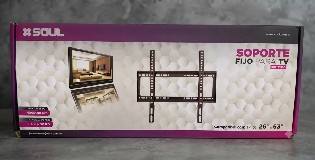 Soporte Fijo para TV LED de 26" a 63"