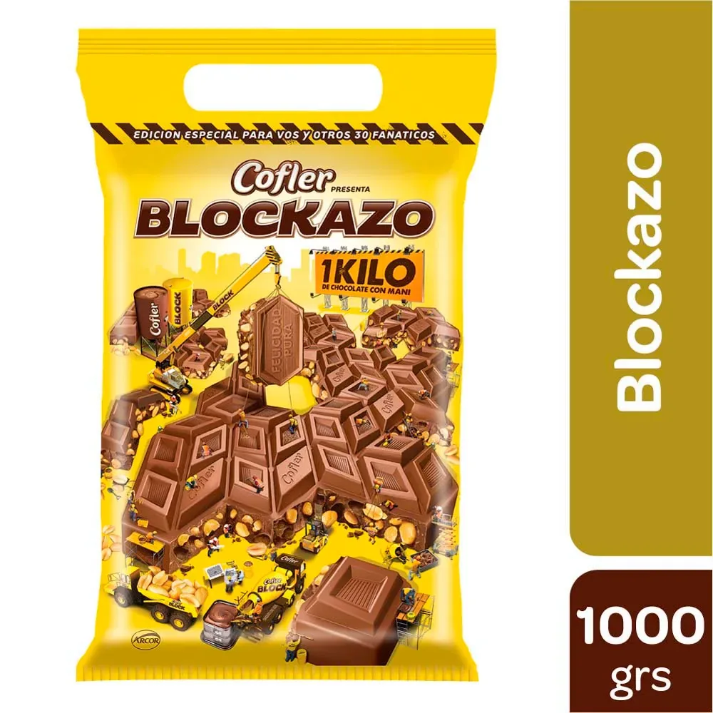 Chocolate block por kilo