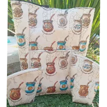 producto de COMBO MATERO FULL - Llevate Tote+Yerbera+azucarera
