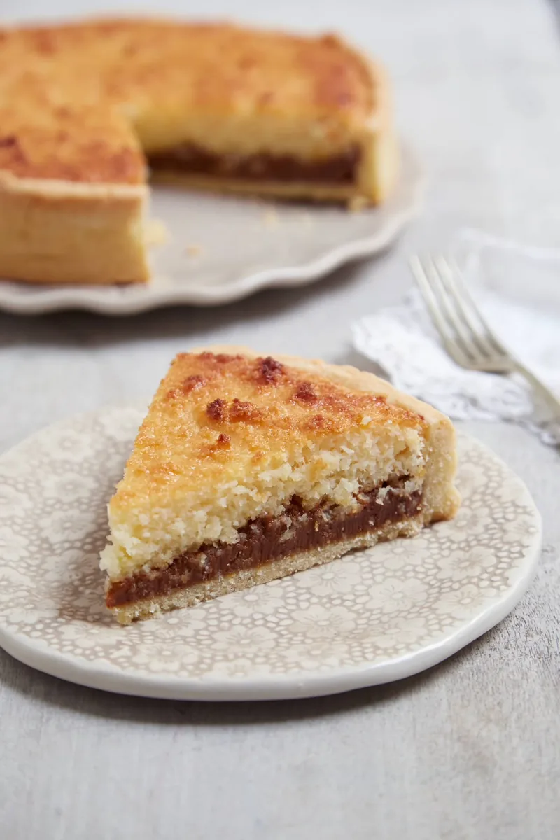 Tarta de dulce de leche y coco