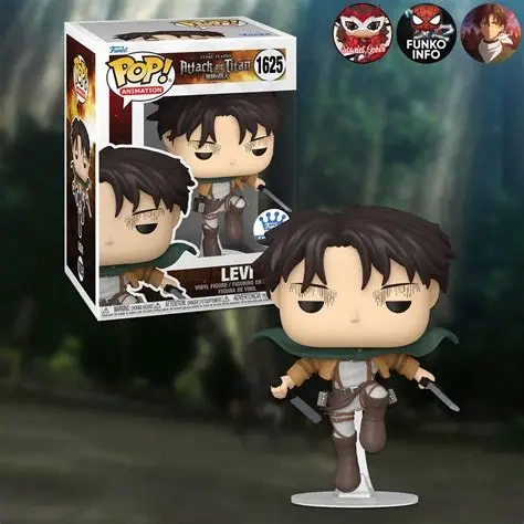 Figura Funko POP Levi Ackerman Falling