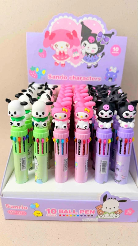 Esferos x10 minas sanrio