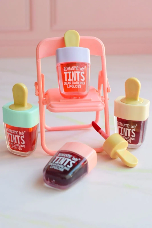 tinta de labios paleta