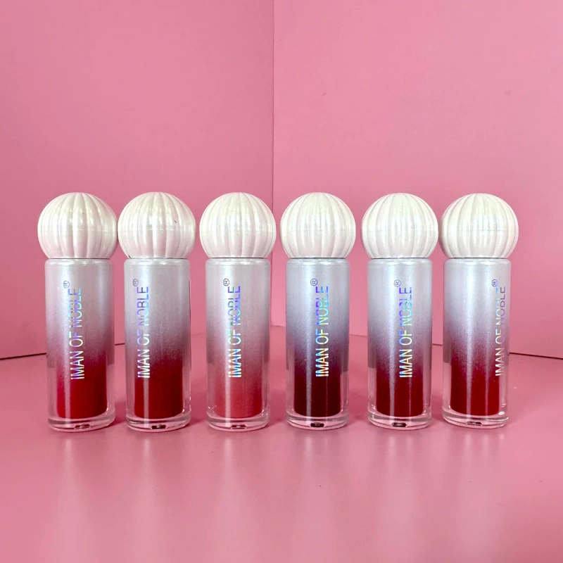 Labial liquido rojos