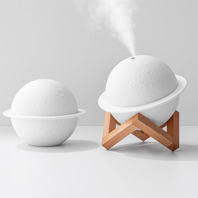 Lámpara Humidificador con forma de Saturno