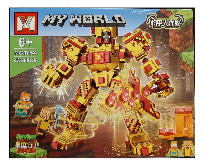 Bloques Para Armar My World Robot Gigante
