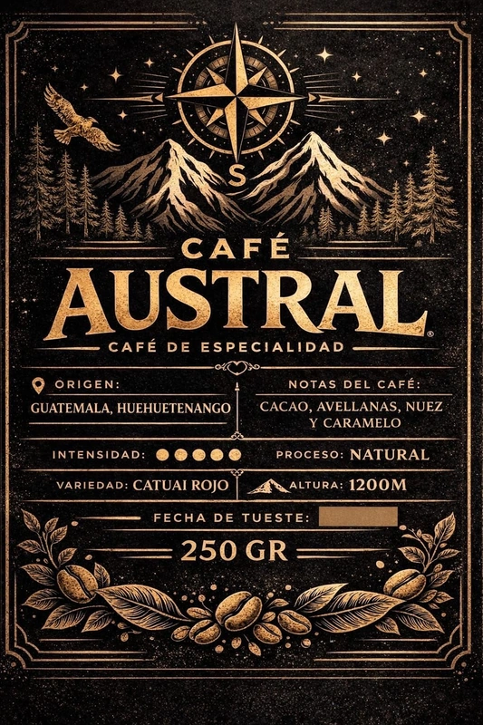 Café Guatemala -Huehuetenango 1kilo
