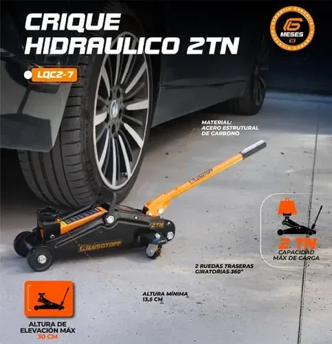 artículo de Crique Carrito Gato Hidraulico Lusqtoff