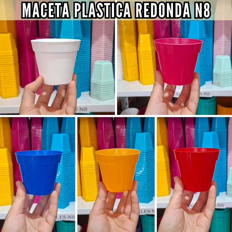 Maceta Redonda N8