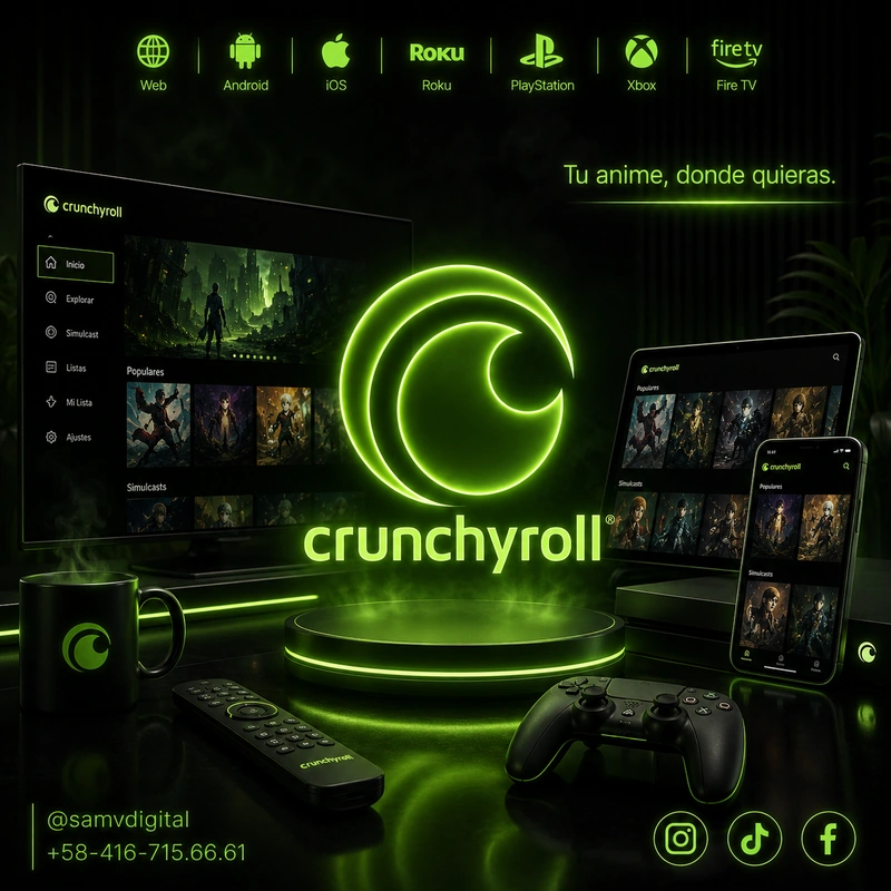 Crunchyroll (𝟏 𝐃𝐢𝐬𝐩𝐨𝐬𝐢𝐭𝐢𝐯𝐨)