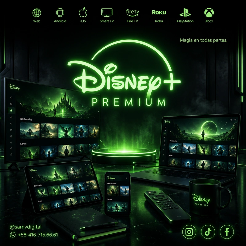 Disney Premium (𝐂𝐮𝐞𝐧𝐭𝐚 𝐂𝐨𝐦𝐩𝐥𝐞𝐭𝐚)