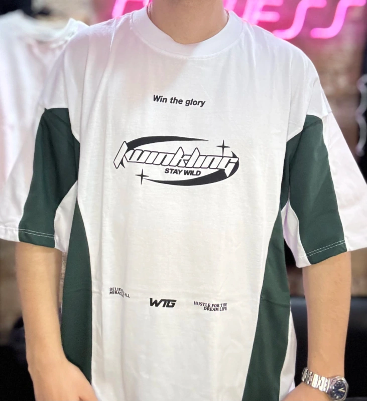 Win The Glory White Boxy