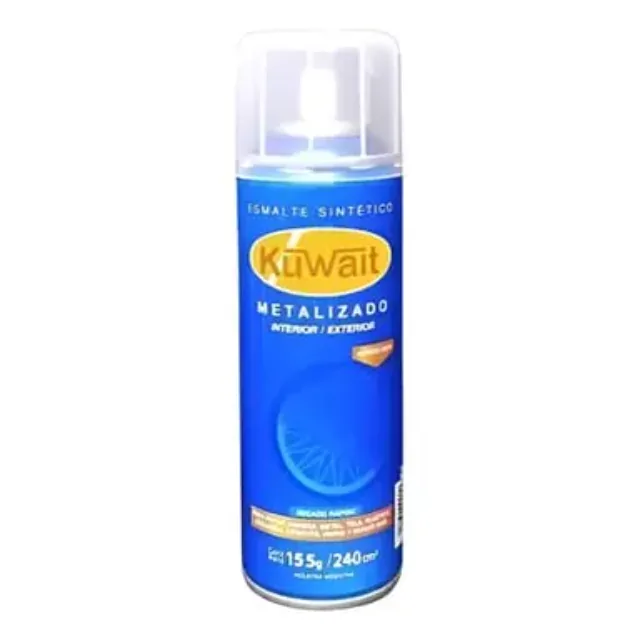 AEROSOL KUWAIT METALIZADO ORO /PU/PACK DE 12 UNIDADES
