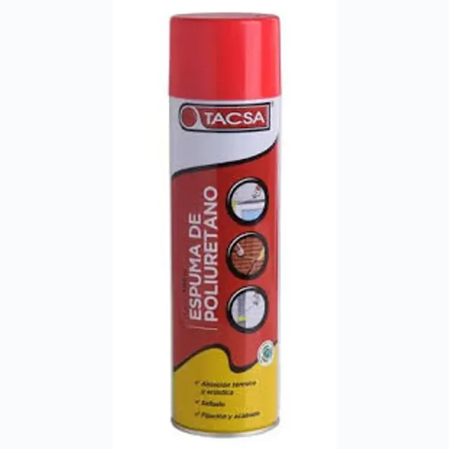 ESPUMA POLIURETANO X 500 GR / CAJA 12 UNI FIXPRO