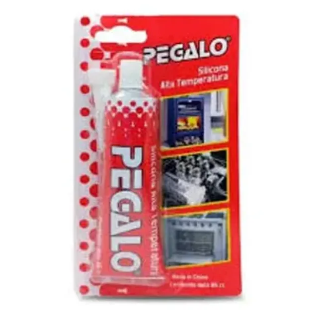 SELLADOR SILICONA ALTA TEMPERATURA 85 GRS PEGALO X