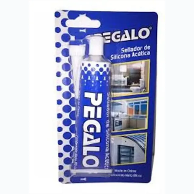 SELLADOR SILICONA TRANSP PEGALO 32 g CAJA 12 U