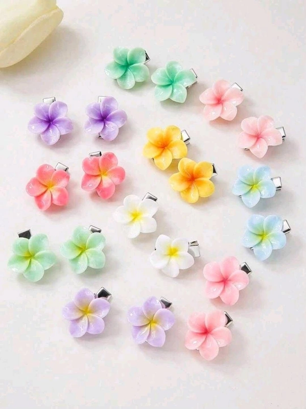 Horquilla flor hawaiana mini