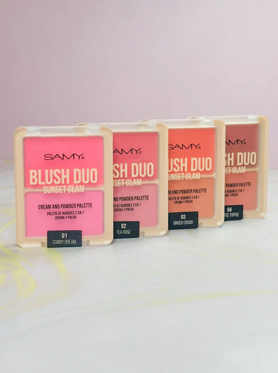 Sunset Glam Rubor 2 en 1 Samy