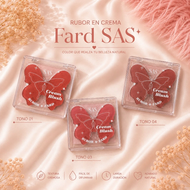 Rubor en crema Fard SAS