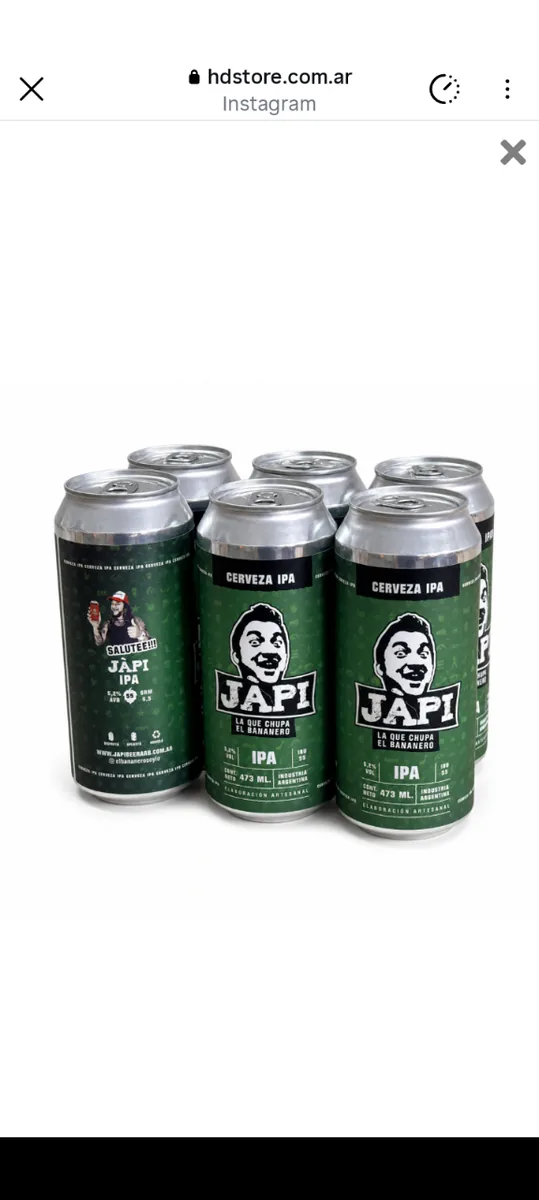 Cerveza Japi Ipa — @japibeerlaplata