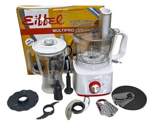 MULTIPROCESADORA + LICUADORA EIFFEL 700W — Tecnoelectro