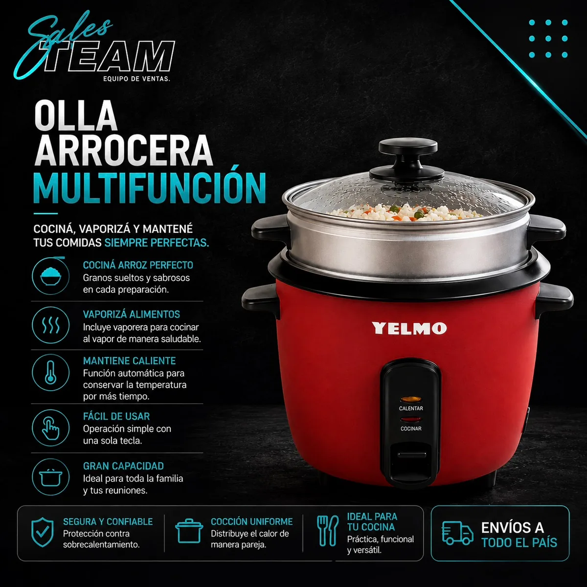Arrocera yelmo — Sales Team Equipo de ventas