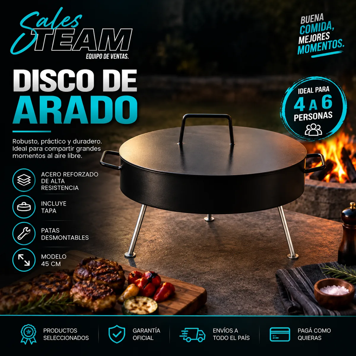 Disco — Sales Team Equipo de ventas