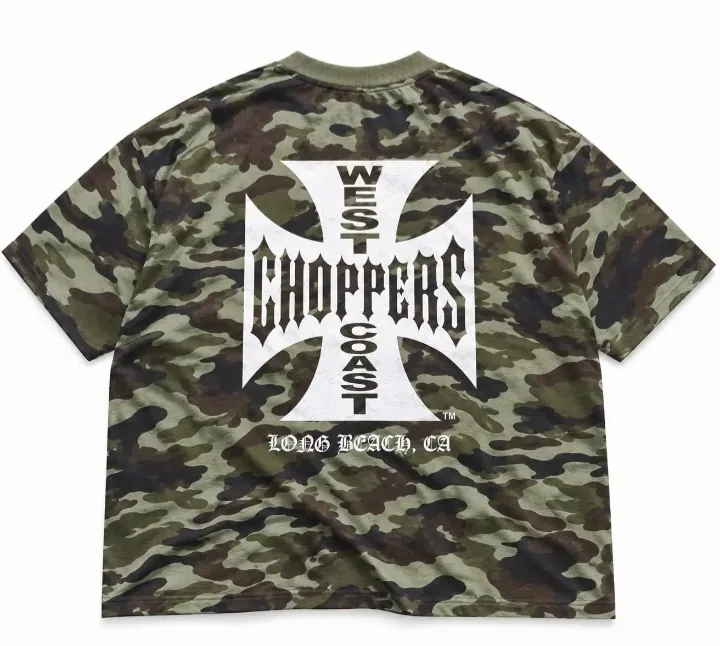 Remera Boxy Fit Camuflada — OversizeDesign