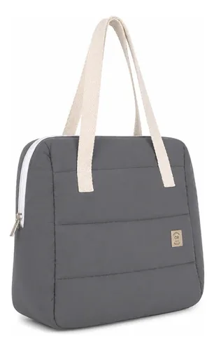 Mochila Maternal Impermeable Gris Oscuro Impermeable  — Lero Lara