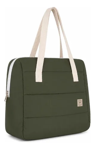 Mochila Maternal Impermeable Verde Musgo Impermeable — Lero Lara