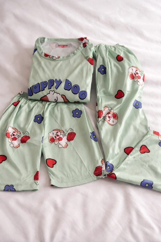 Pijama infantil tres piezas 