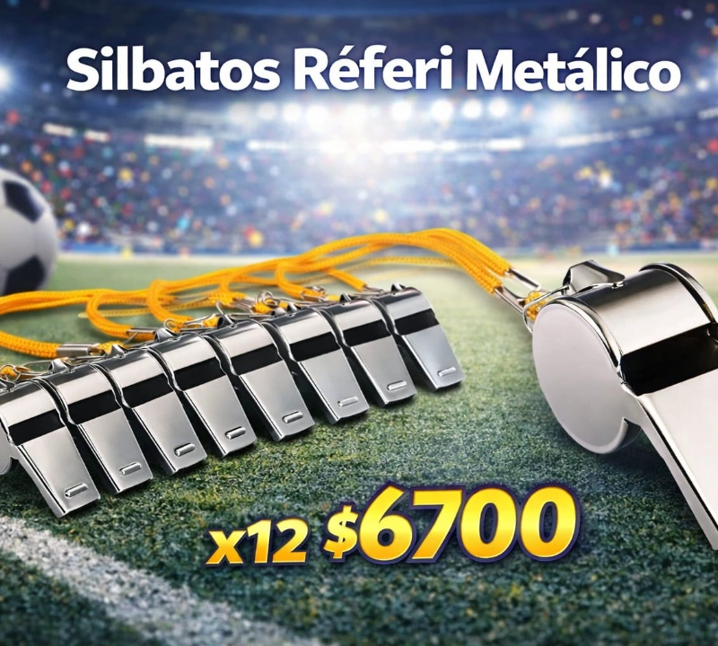 Silbatos Referí MetáLicos