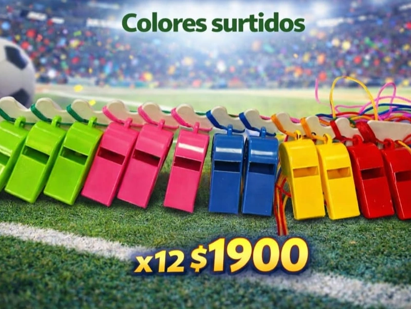 Silbatos Referí Platicó
