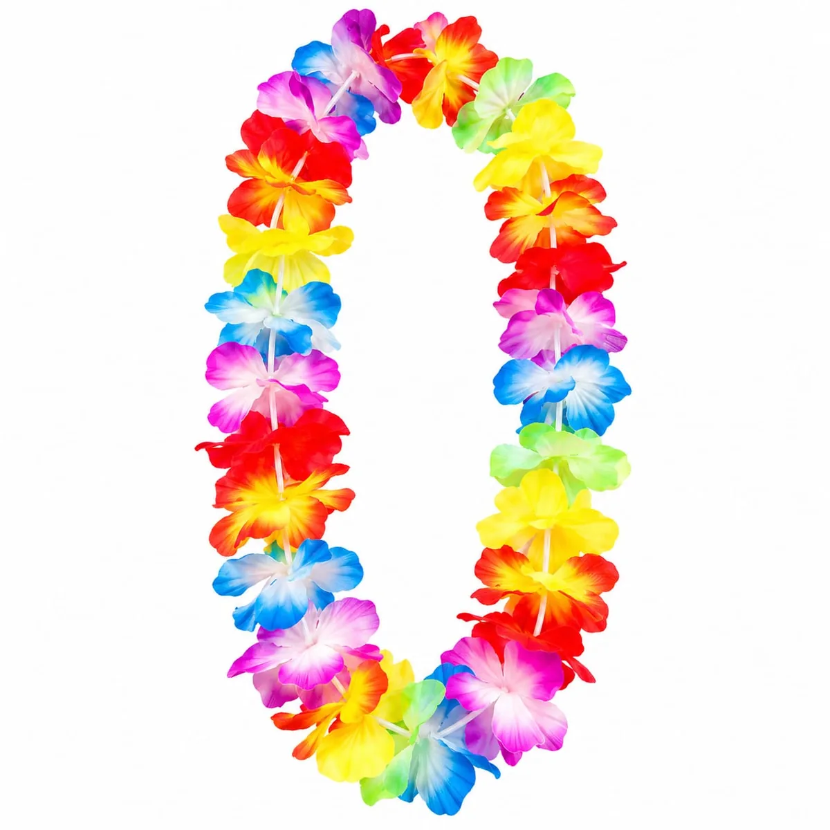 Collar Hawaiano Doble Bicolor (x12 unidades) — Fabricantes Mayoristas
