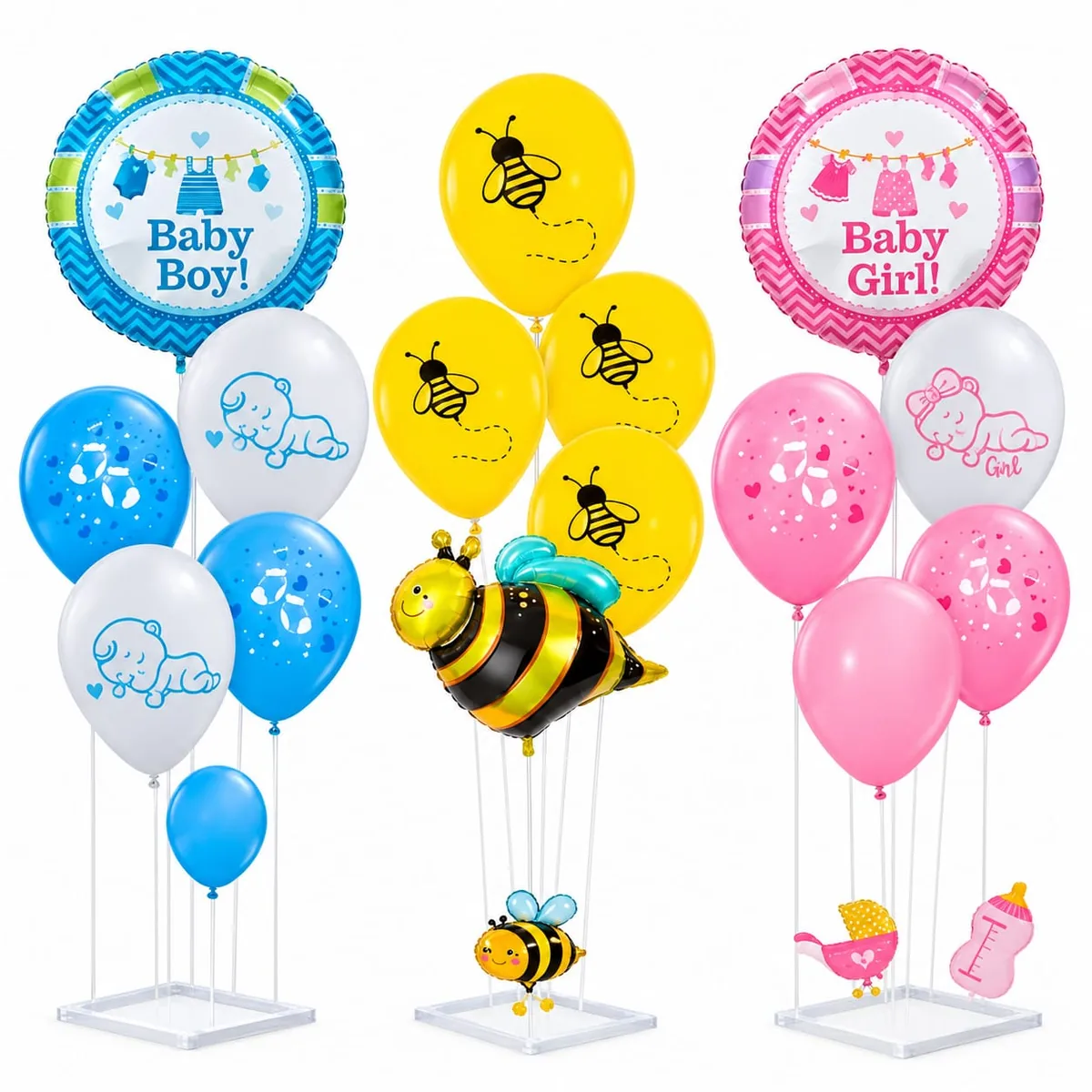 Set Exhibidor Baby Shower 95CM (17 Piezas) — Fabricantes Mayoristas