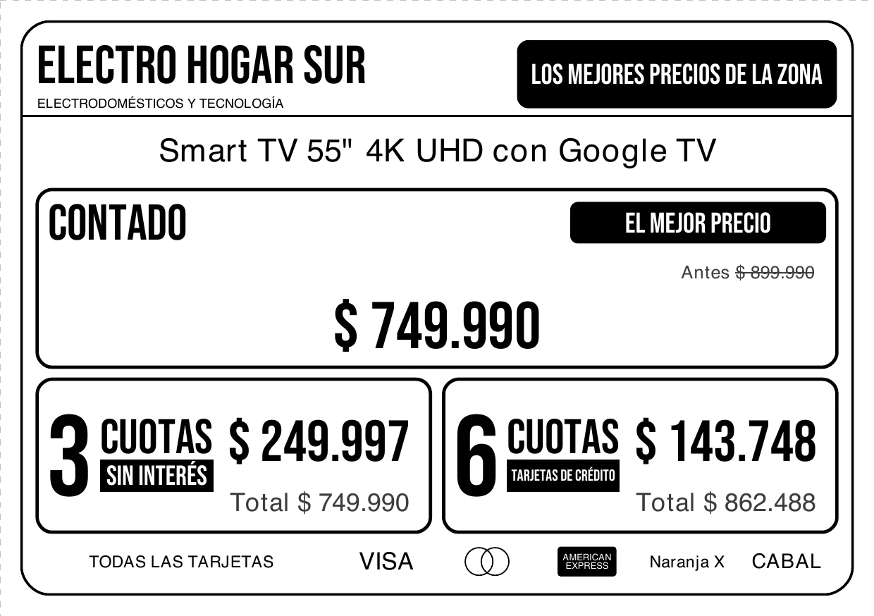 Cartel A5 con el estilo Blanco y negro: Ahorra tinta